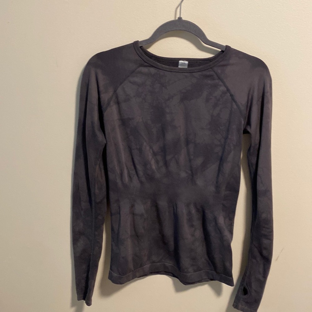 Zella Long Sleeve Spandex Athletic Top